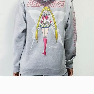 Primitive Gray Graphic Sweatshirt